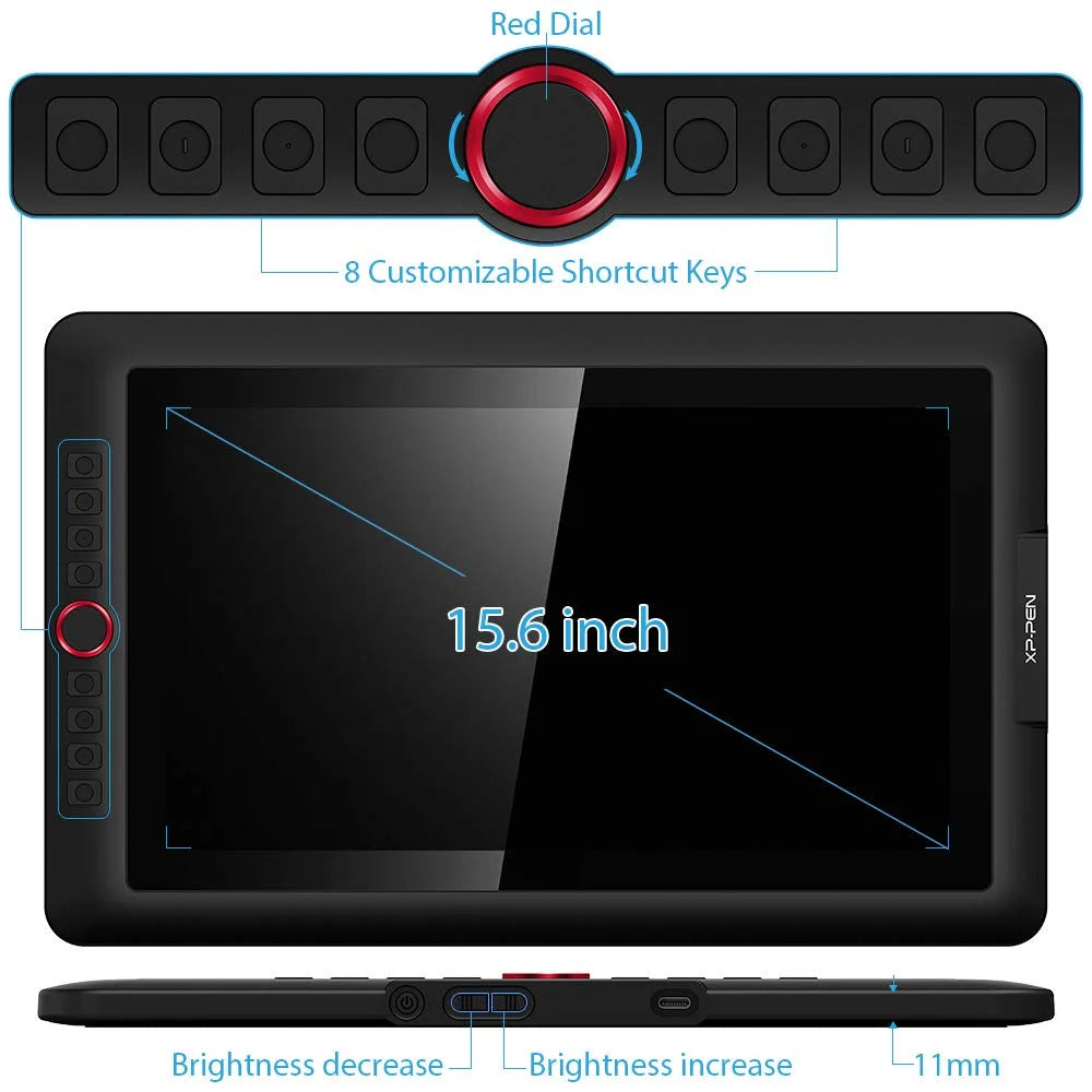 Graphics Drawing Tablet Pen Display with Tilt Function R89894