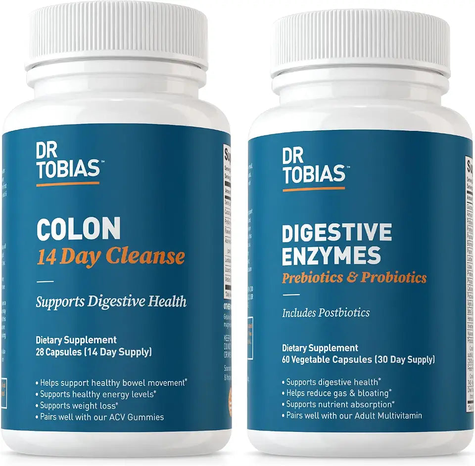 Omega 3 Fish Oil and Digestive Enzymes with Probiotics and Prebiotics L673958