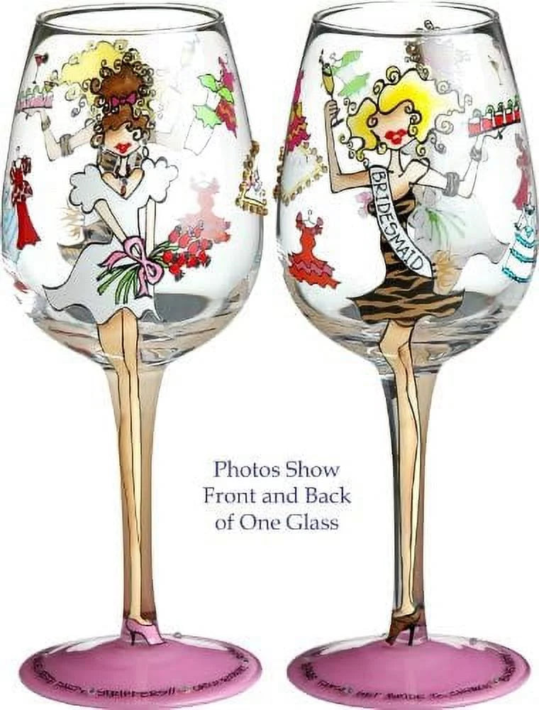 Handpainted Wine Glass N986268