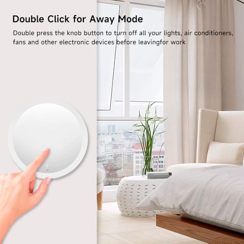 ZigBee Smart Knob Switch Wireless Rotatable Dimmer Switch J16881