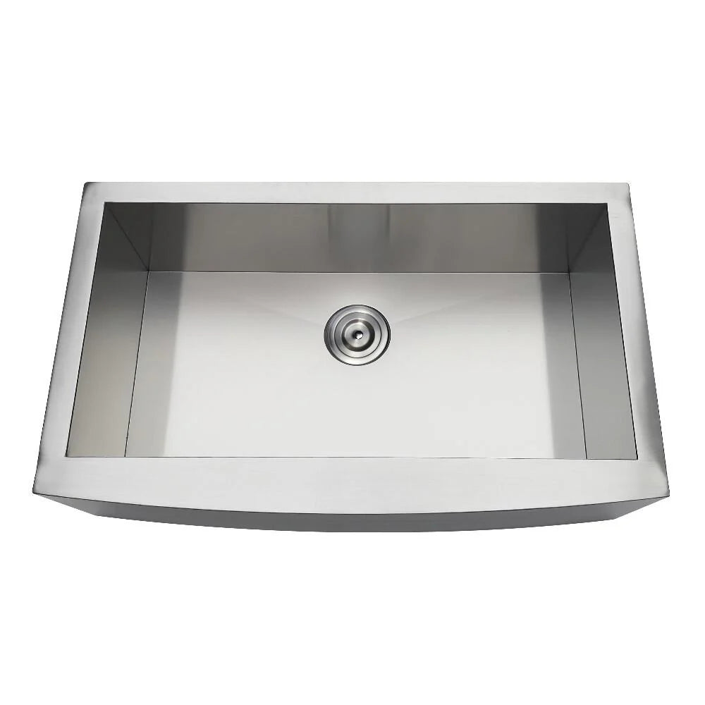 33 In. Stainless Steel Single Bowl Kitchen Sink Q700