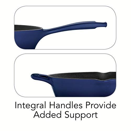 Enameled Cast Iron Skillet 10-Inch I684282