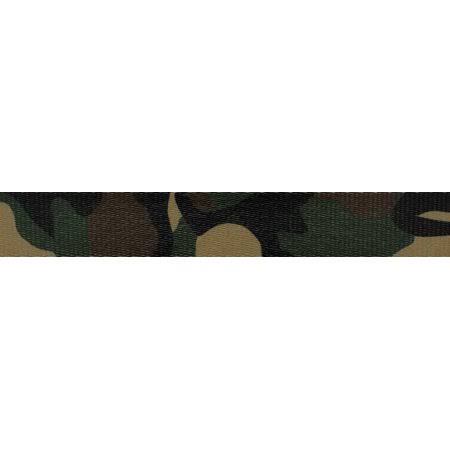 5/8 inch Woodland Camo Polyester Webbing Z75299