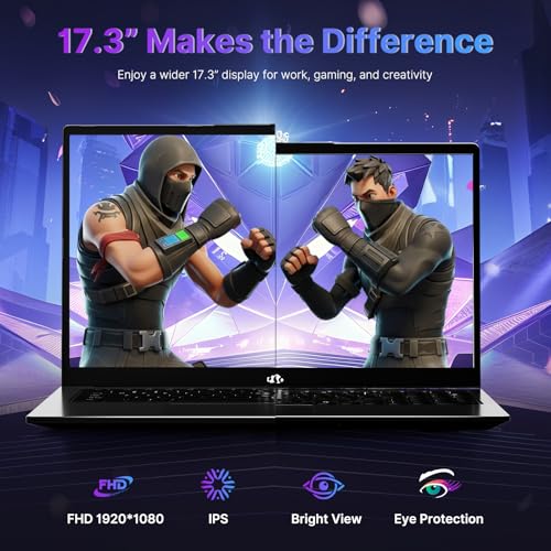 17.3 Gaming Laptop Ryzen 9 16GB RAM 1TB SSD Radeon 780M Backlit KB I66981