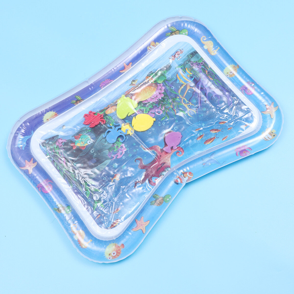 Inflatable Crawling Cushion Water Play Mat (Blue) J847