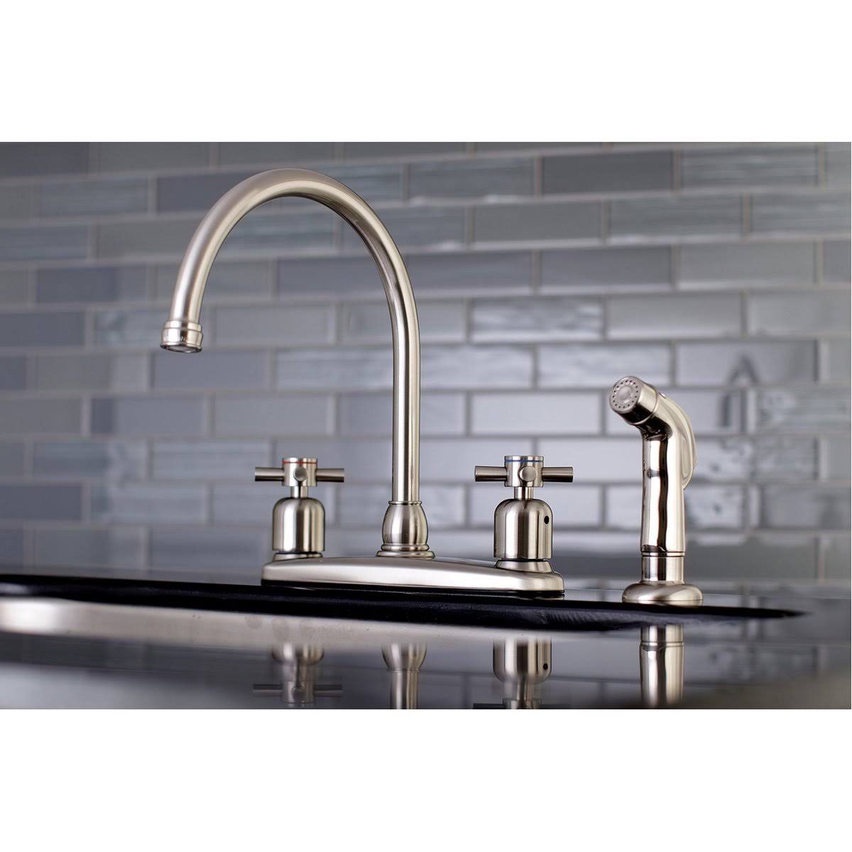 Oil Rubbed Bronze Centerset Kitchen Faucet F25925