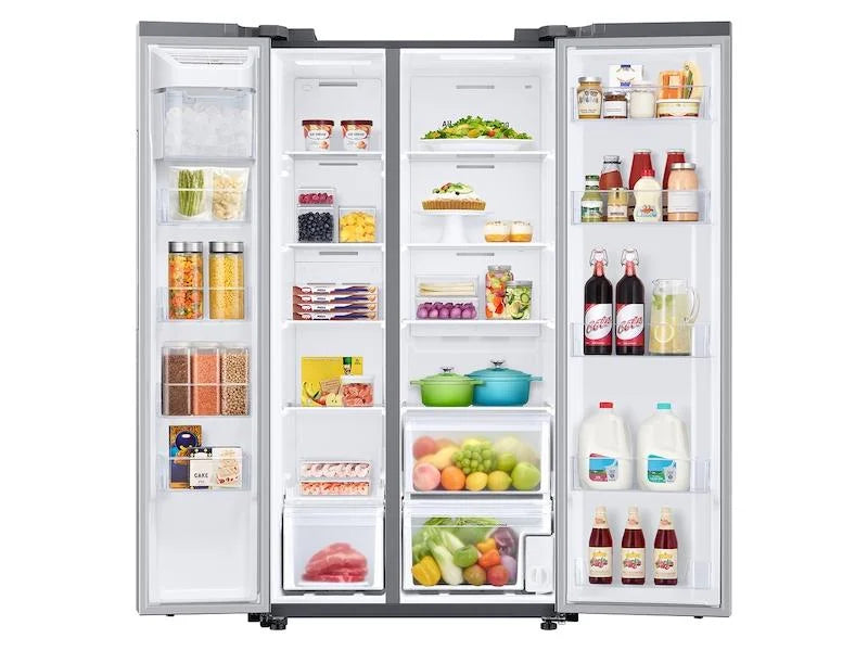 23 Cu. Ft. Stainless Counter Depth Side-by-Side Refrigerator W244525