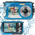 2.7K 48MP Waterproof Underwater Camera Dual Screen 16X Zoom U954