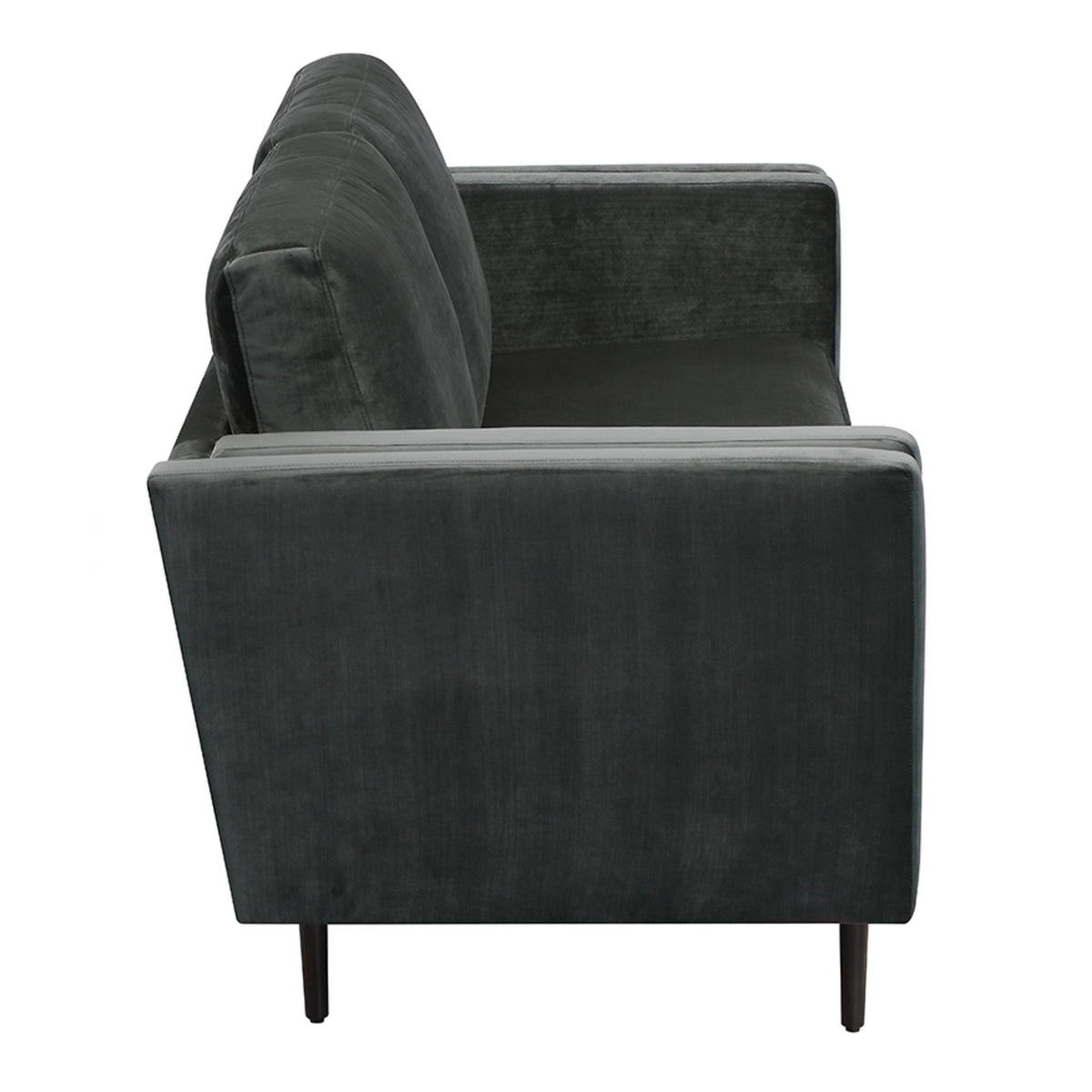 French Cobalt Velvet Sofa M7053