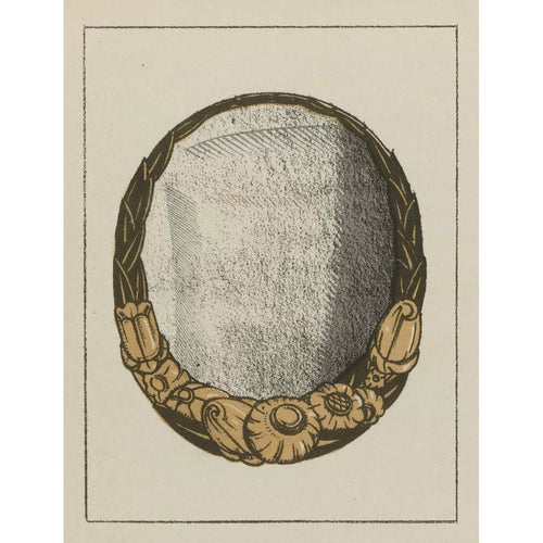 15x18 Gold Ornate Wood Frame Double Matted Art Print I7561