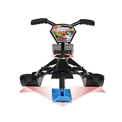 Snow Racer Sled with Steering Wheel and Twin Brakes Z667492