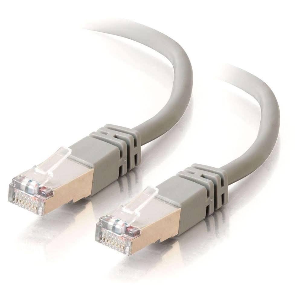 150ft Cat5e Molded Shielded (STP) Network Patch Cable Gray N69496