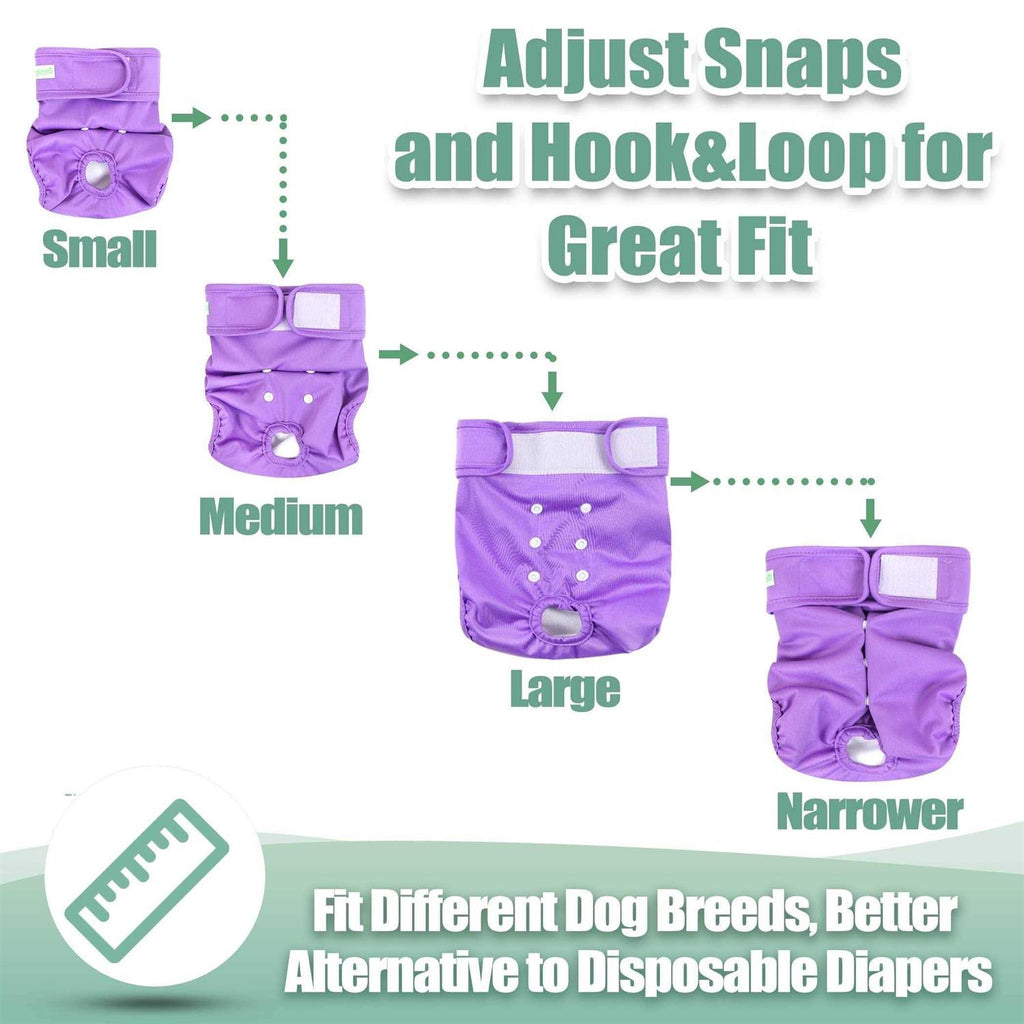 Washable Reusable Dog Diapers W1363