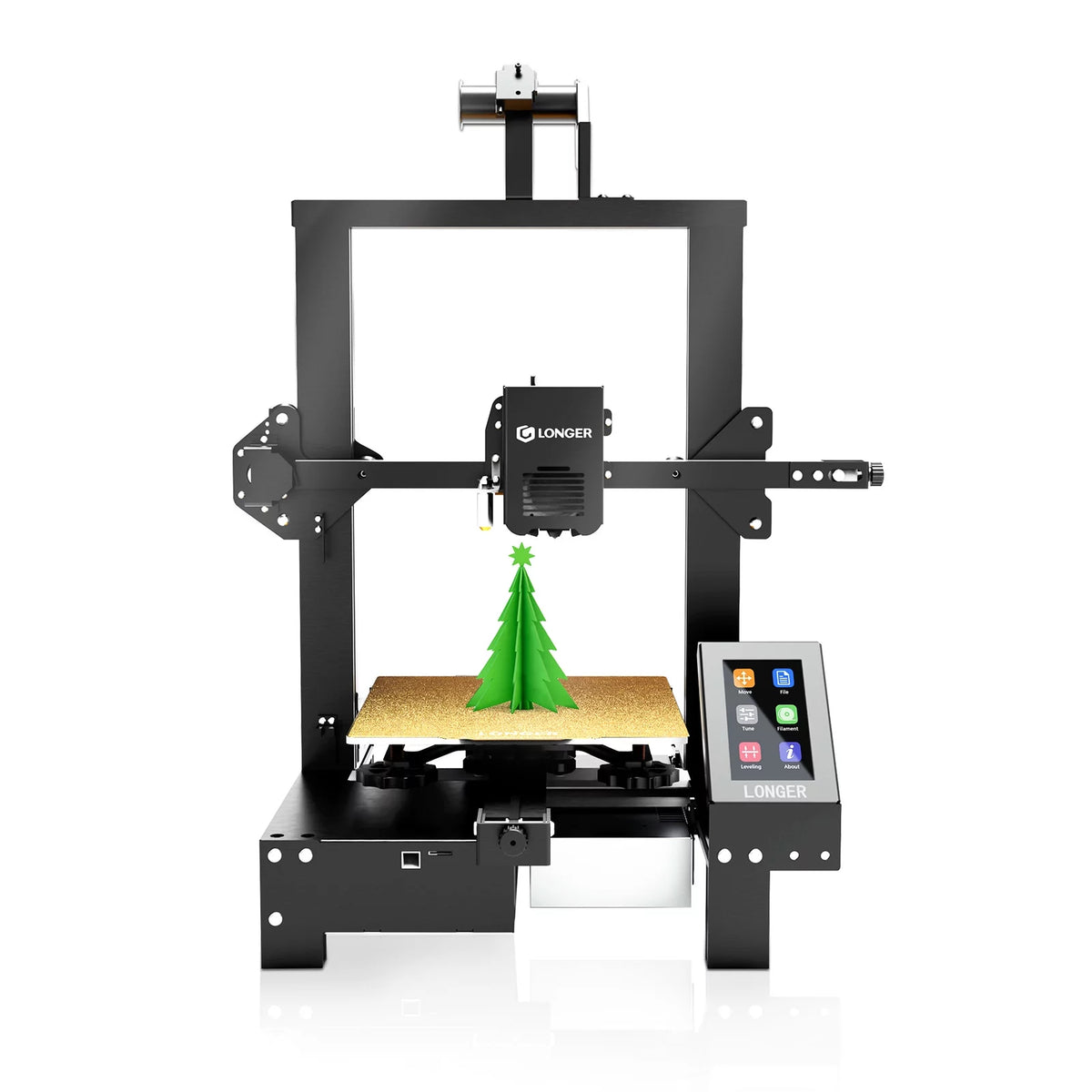 FDM 3D Printer with Dual-gear Extruder PEI Magnetic Platform Auto-Leveling Y3534