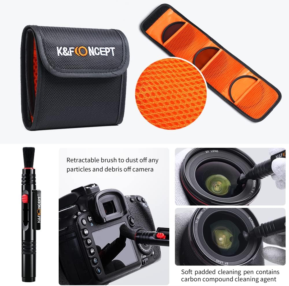 82mm UV CPL ND Lens Filter Kit P3155