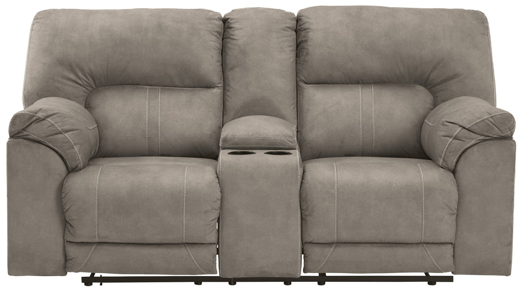 Reclining Loveseat with Console D34099