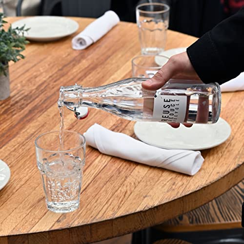 16.25 oz. Clear Stackable Cooler Glass, 6 Count O592393