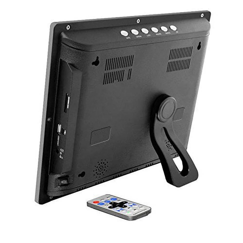 12" Hi-Res Digital Photo Frame with 4GB Memory and Remote, Black G2641