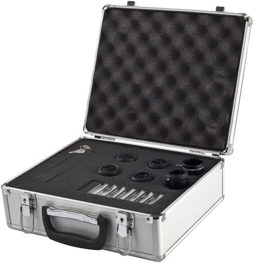 14 Piece Telescope Eyepiece and Filter Accessory Kit with Metal Carry Case E413