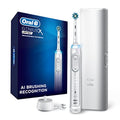 Midnight Black Rechargeable Electric Toothbrush with 1 Replacement Brush Head, Travel Case C814095