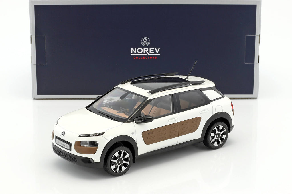 1:18 2014 Citroen C4 Cactus Diecast Model Car Pearl White F4767