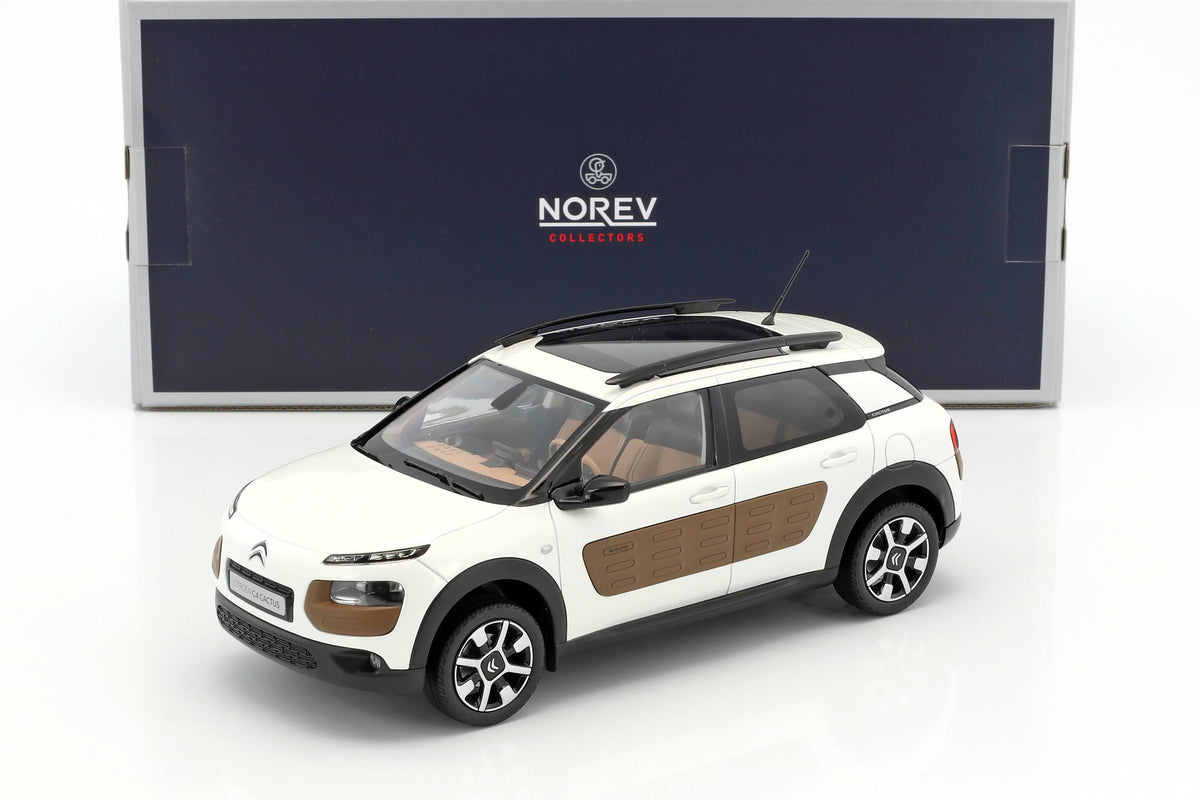 1:18 2014 Citroen C4 Cactus Diecast Model Car Pearl White F4767