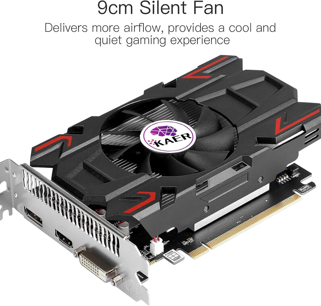AMD Radeon RX 550 4GB GDDR5 128 Bit PCI Express 3.0 Graphics Card X64746