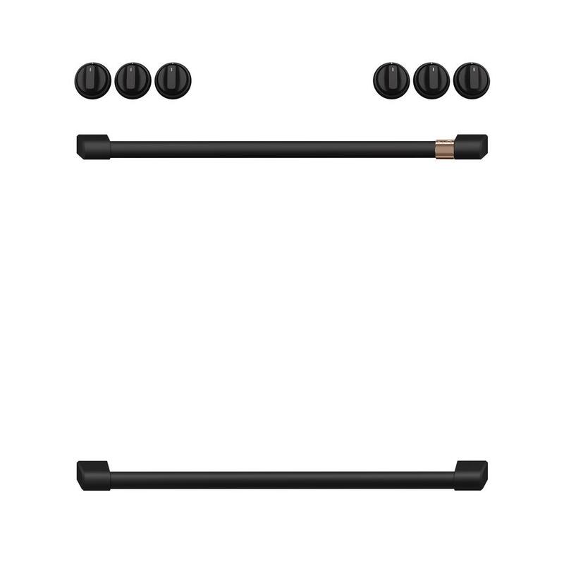 Range Handle and Knob Kit in Flat Black L366