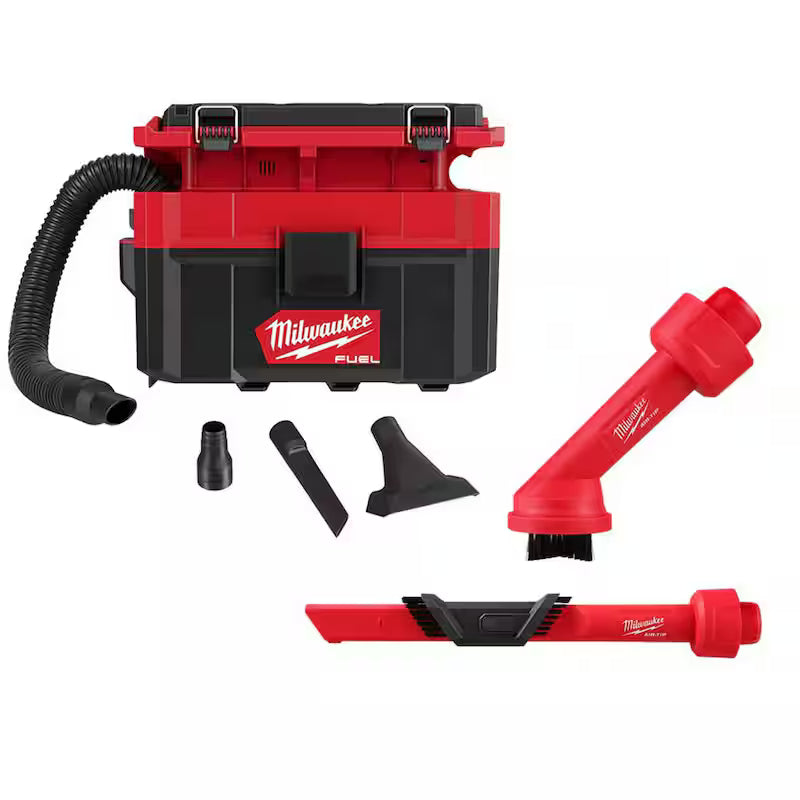 Cordless 2.5 Gal. Wet/Dry Vacuum with Brush and Crevice Kit V55043