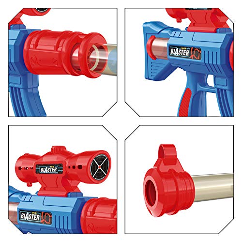 Shooting Game Toy with 2pk Air Guns, Target & 24 Foam Balls W912352