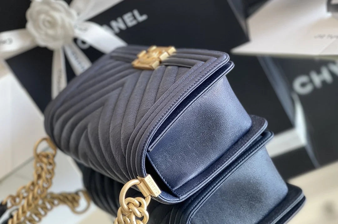 Dark Blue Handbag T7255