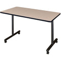 Mobile Training Table Beige S365361