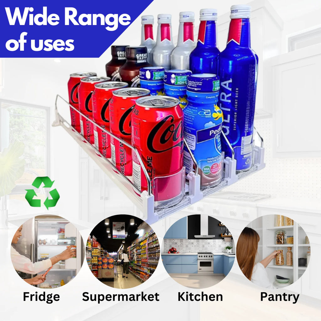 Drink Dispenser with Automatic Pusher Glide for Refrigerator C1481