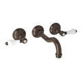 Tuscan Brass Wall Mount Lavatory Faucet E666