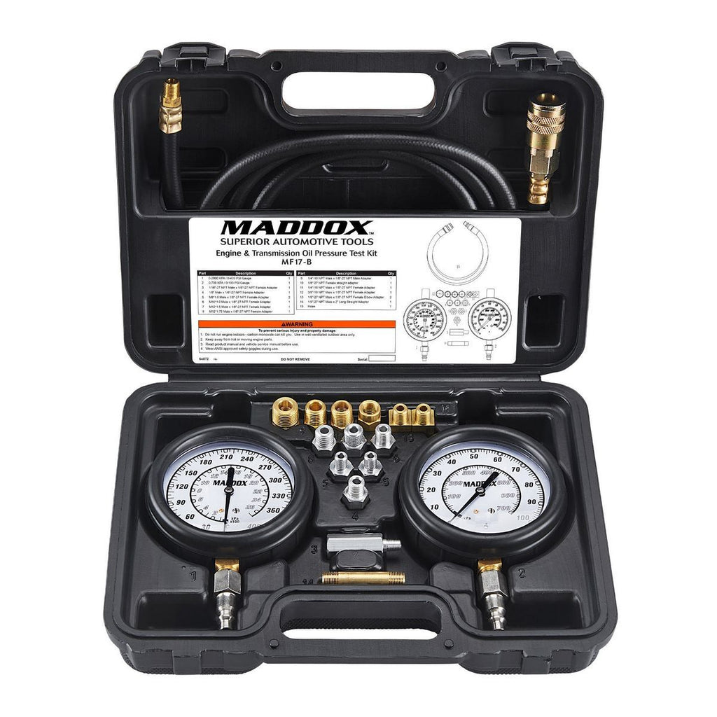 Engine and Transmission Oil Pressure Test Kit D518294