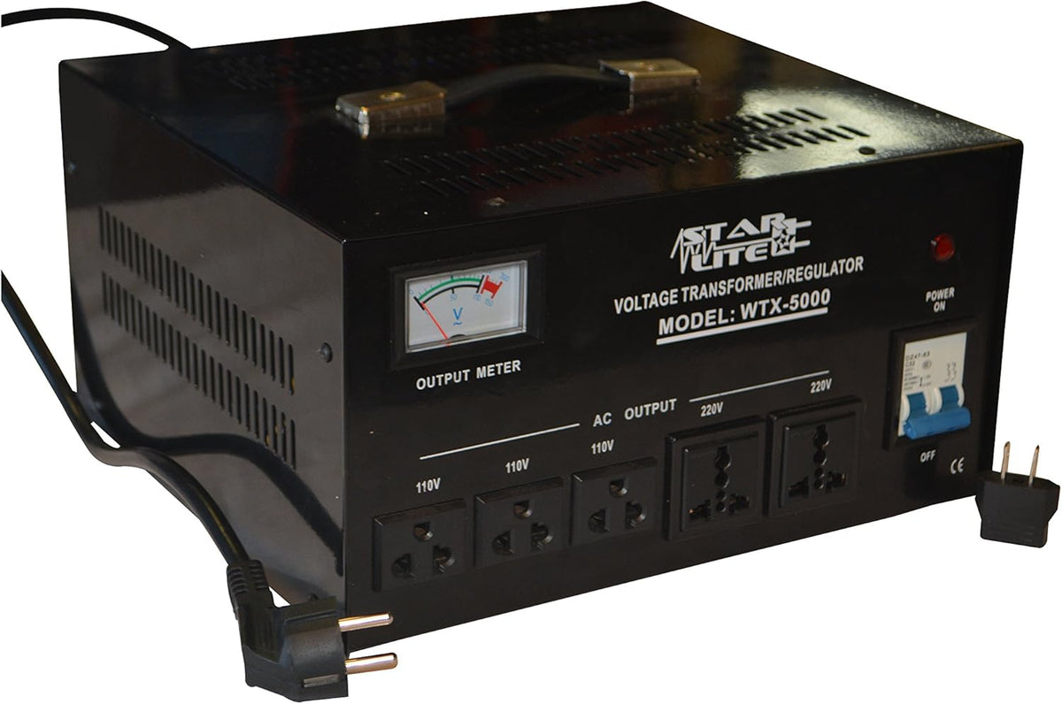 5000 Watt Step Up Down Voltage Converter Transformer 110 to 220 V V832