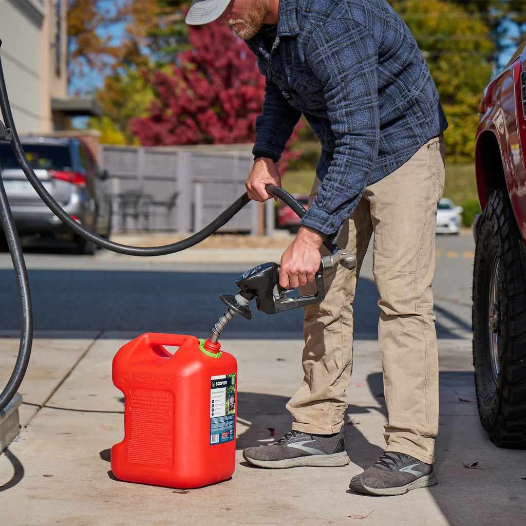 5 Gallon Gasoline Can Jug with Funnel O831