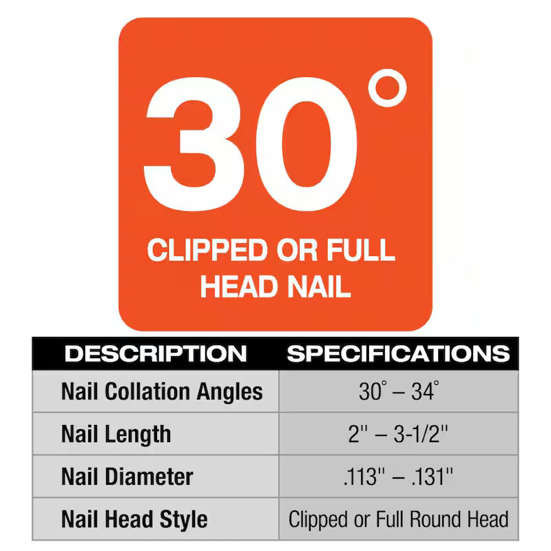 M18 FUEL 3-1/2 in. 18-Volt 30-Degree Lithium-Ion Brushless Cordless Framing Nailer J555208