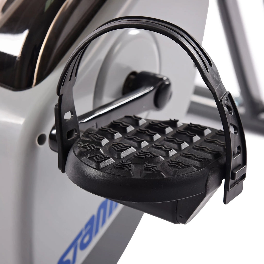 Folding Upright Exercise Bike with Padded Seat R419480