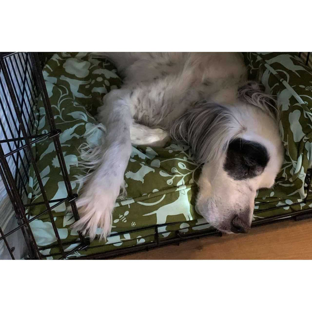 Wool-Filled Dog Crate Pad A980