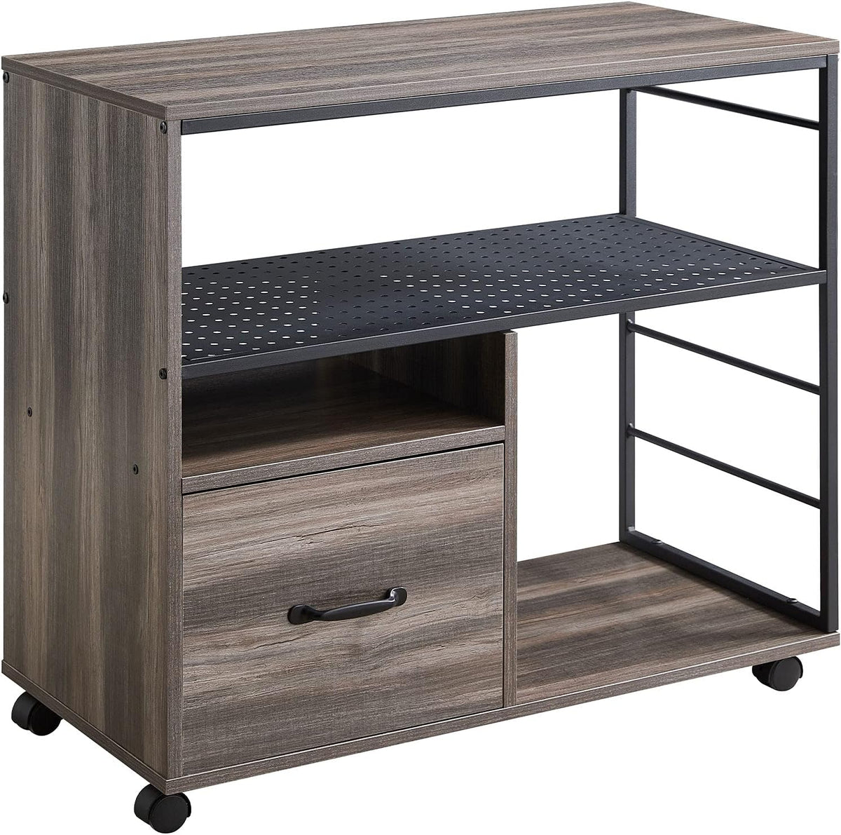 Industrial File Cabinet with Wheels R989
