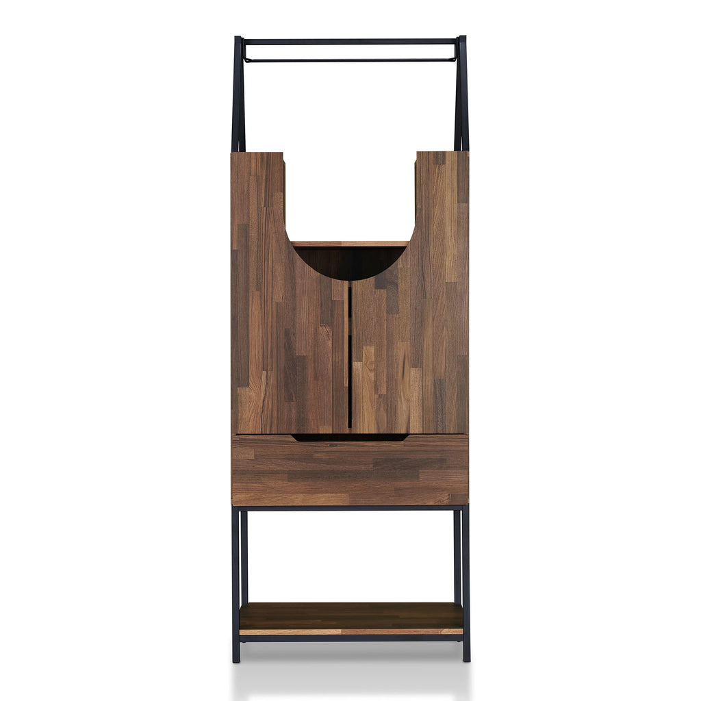 Light Hickory Wine Cabinet T298997