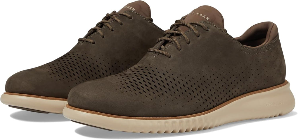 Deep Olive Nubuck Oxford Lined F73110
