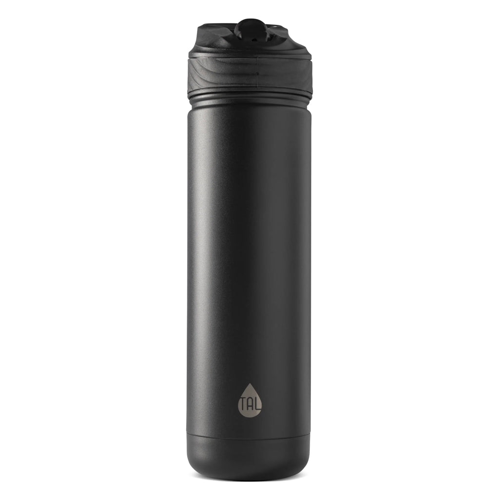 Black 26 oz Stainless Steel Water Bottle I965
