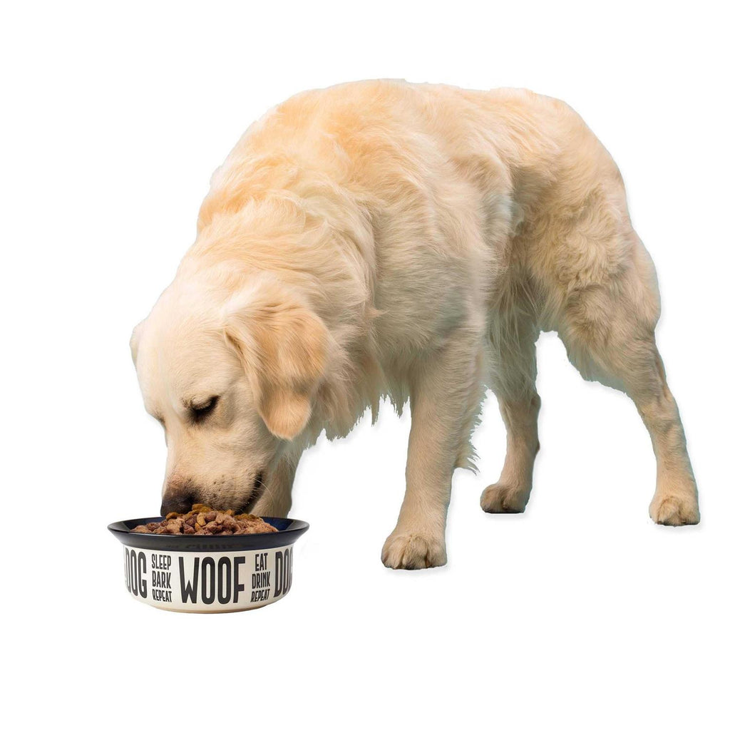 Stoneware Dog Bowl G120
