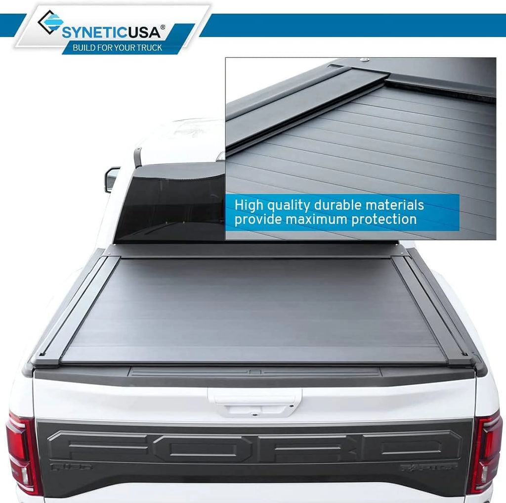 Matte Black Low Profile Aluminum Tonneau Cover C833