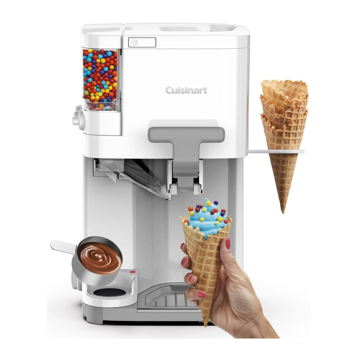 Soft Serve Ice Cream Maker White X342