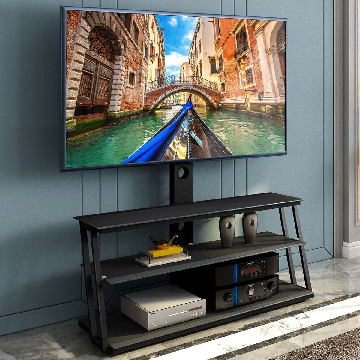 Swivel Floor TV Stand with Mount for 32 to 65" TV L958454