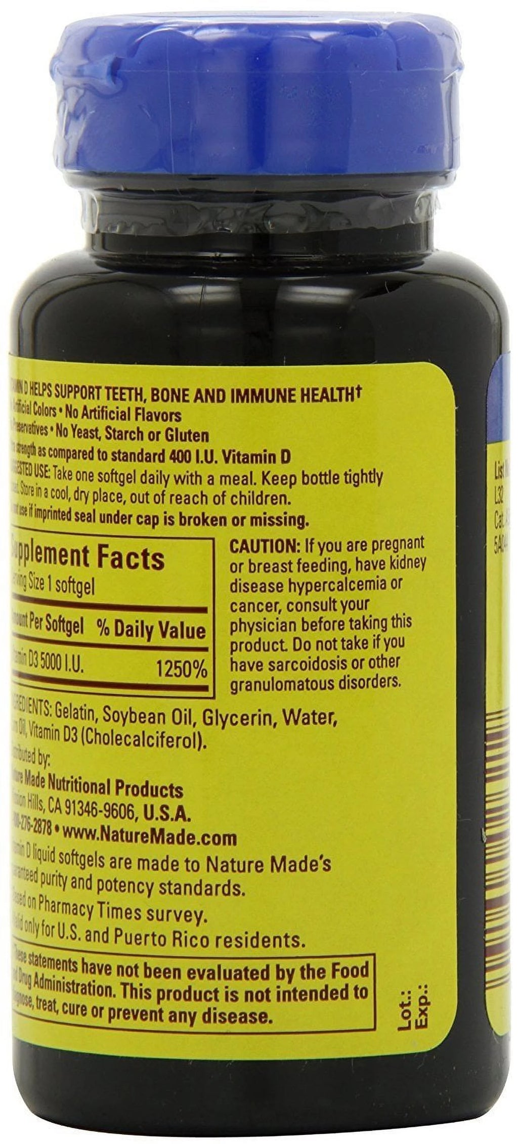 90 s Vitamin D3 Supplement C637283