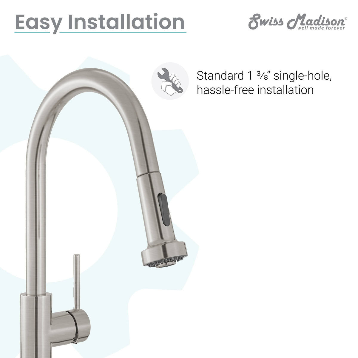 Chrome Pull Out Single Handle Kitchen Faucet O191170